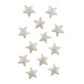 Wilton Edible Glitter, Silver Stars, 0.4 oz, Model 703-201, Other Material