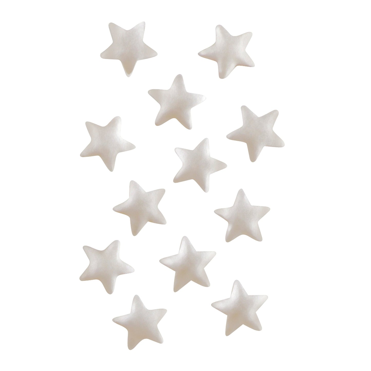 Wilton Edible Glitter, Silver Stars, 0.4 oz, Model 703-201, Other Material