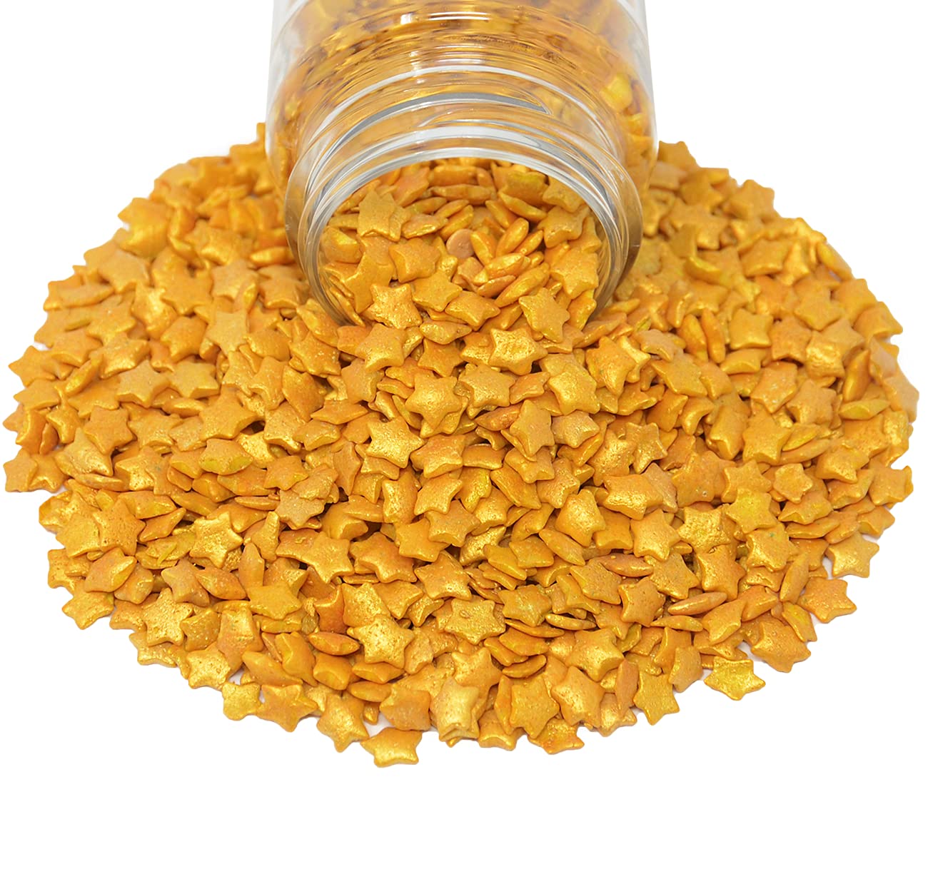Mystic Sprinkles Confetti Sprinkle Mixes (Glimmering Golden Stars Confetti 2.6Oz)