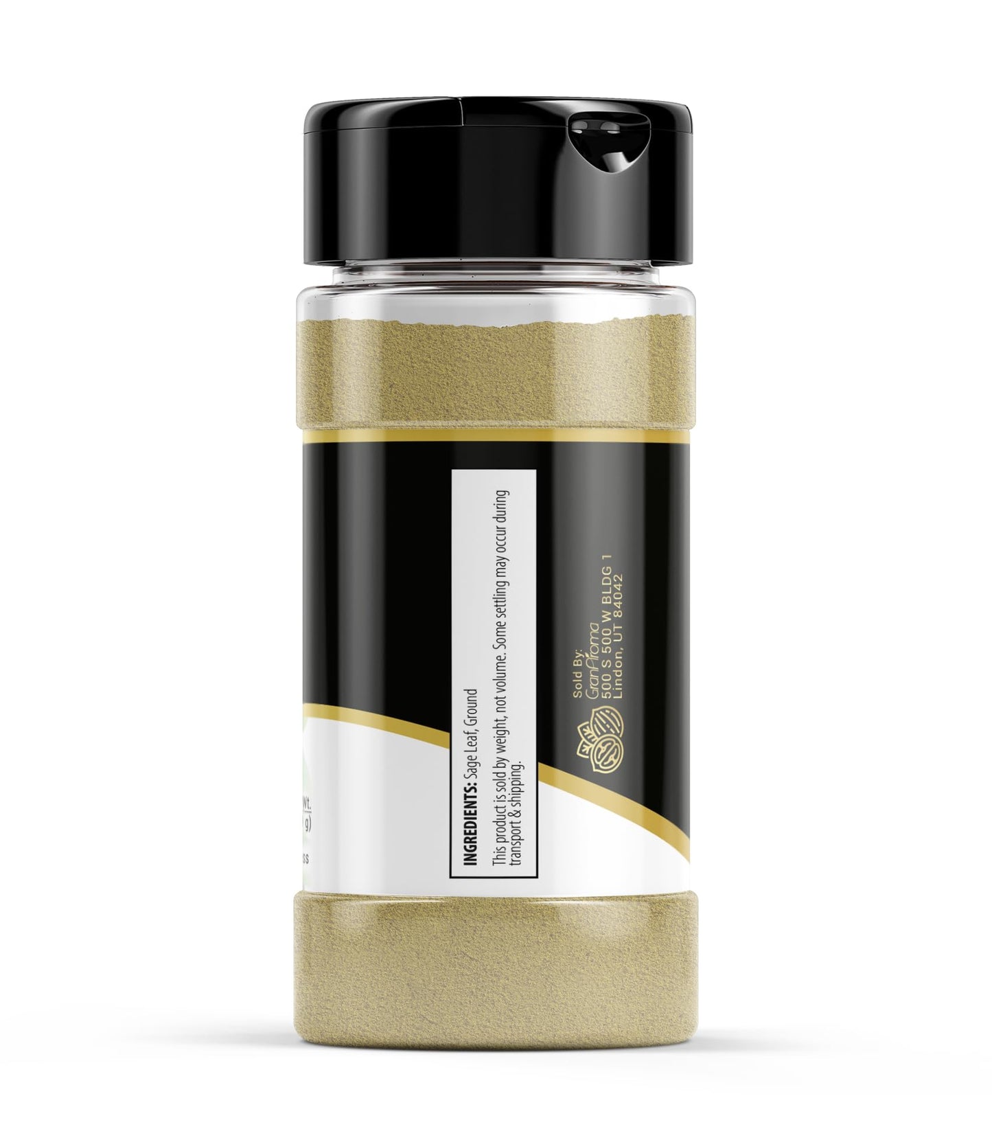 Granaroma Ground Sage, 2.8 Oz, Earthy Flavor, Soups & Sauces, Versatile Herb
