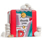 Davids Cookies Ideal Thank You Gift for Everyone - Butter Pecan Meltaways Cookies with Crunchy Pecans and Powdered Sugar - enhanced Fresh Ingredients - Comes with a Lovely Tin Box - 2 Lbs
