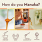 Wedderspoon Raw Premium Manuka Honey, 50+ Mgo, 8.8 Oz, Unpasteurized New Zealand Honey, From Our Hives To Your Home