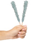 Candy Envy - Silver Rock Candy Sugar Sticks - Original Sugar Flavored - 24 Indiv. Wrapped