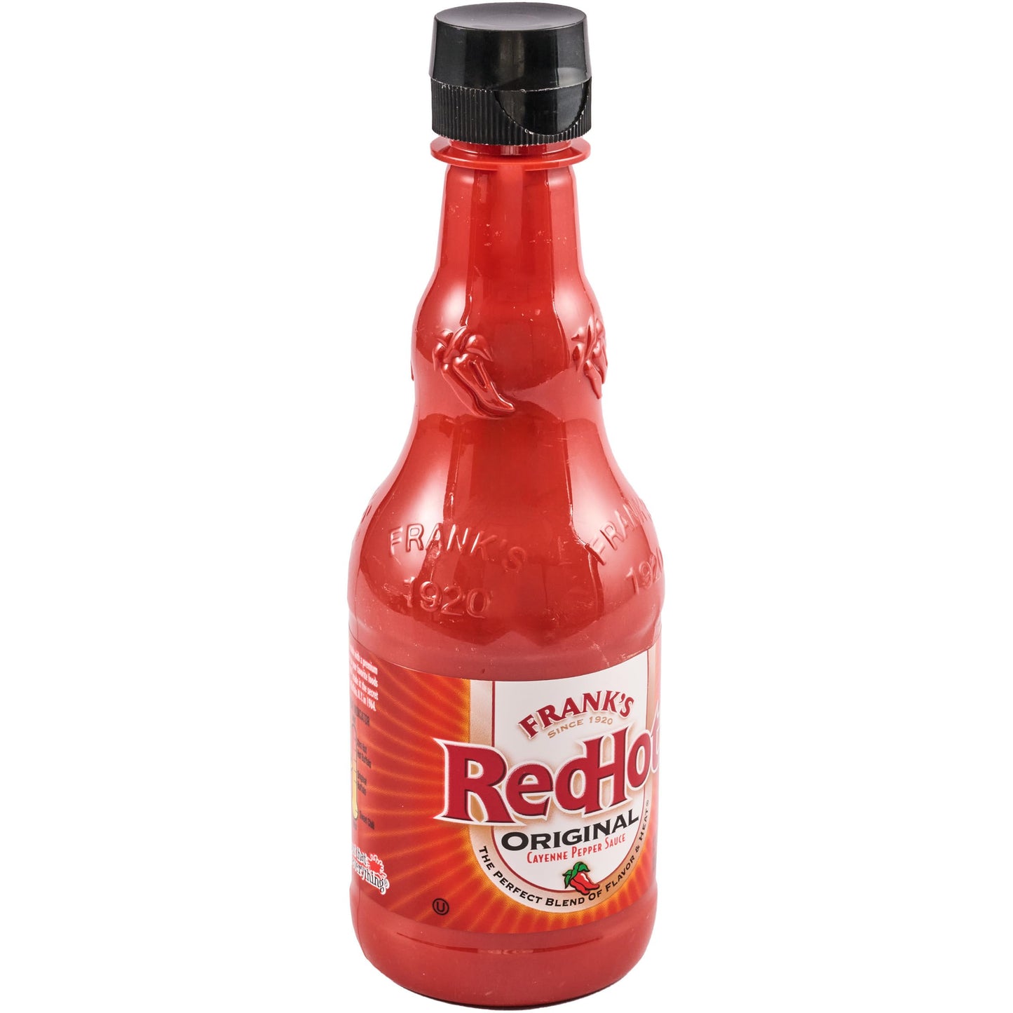 Franks RedHot Original Cayenne Pepper Hot Sauce, Glass Bottle, 12 Fl Oz (Pack of 12), Red