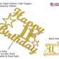 11 Birthday Cake Topper Gold Glitter, Party Decoration Ideas, Premium Quality, Sturdy Doubled Sided Glitter, Acrylic Stick. Made