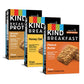 KIND Breakfast Bars Variety Pack, Honey Oat, Almond Butter, Peanut Butter, Gluten Free, 18 Count