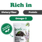 Food to Live - Organic Black Chia Seeds, 8 Ounces Non-GMO, Whole, Sproutable, Vegan, Kosher, Keto, Sirtfood, Bulk. Rich in Essen