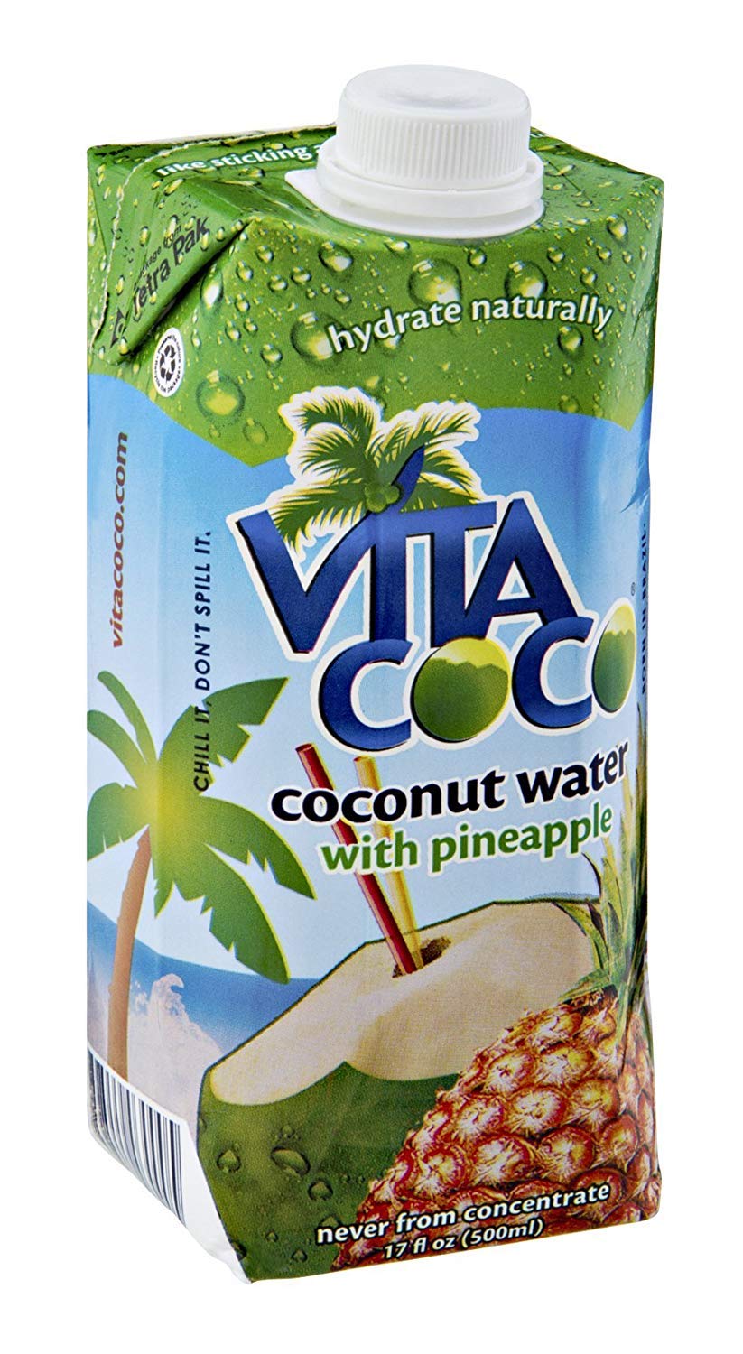 Vita Coco Pineapple Coconut Water, 500 Milliliter - 12 per case.12