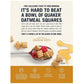 Quaker, Oatmeal Squares, Honey Nut, 14.5 Oz