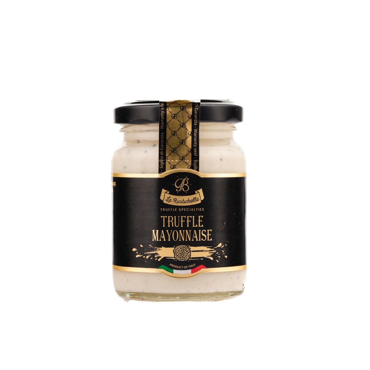 La Rustichella - Truffle Dip Sauces Set - Black Truffle Sauces: Ketchup 3.5 Oz/100Gr, Mayonnaise 3.2 Oz/ 90Gr, Sweet Honey Musta
