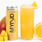 MYND Orange Mango Sparkling Protein Water, 20g Whey Protein, 12 pack