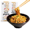 Szechuan Dan Dan Dry Noodle, Traditional Chinese Classic Noodles With Peppery Sauce, Sichuan Spicy Ramen Noodles, Non-Fried With