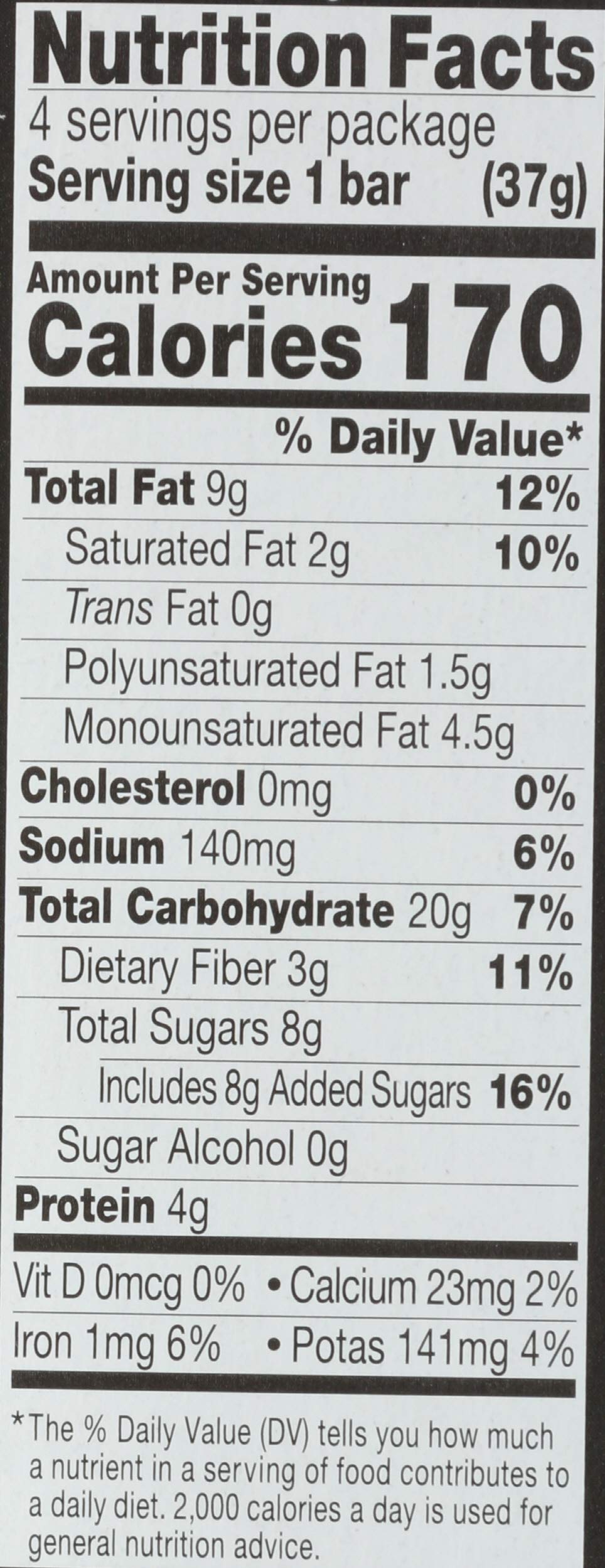 Kind Nut Butter Filled Bar, Chocolate Peanut Butter, 1.3 Ounce (Pack Of 4)