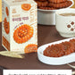 Korean Food Hongsamjin Yakgwa Honey Glazed Donut Cookies – 30 Individually Wrapped Korean Honey Pastry Bites With Red Ginseng – Chewy Traditional Snack & Gift Set