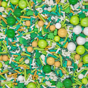 St. Patricks Day Sprinkles for Baking, Cookie Decorating, Candy, Cake Decorations, Cupcakes, Fancy Fun Tasty Sprinkles and Toppi