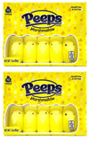 Peeps Easter Marshmallow Yellow Chicks Candy Basket Stuffers, 3 Ounces, Pack of 2