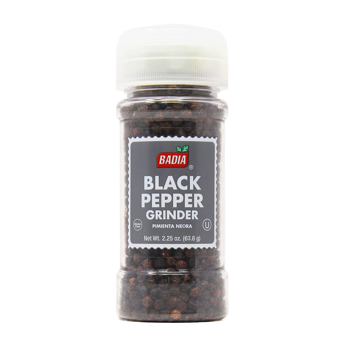 Badia Black Pepper Grinder, 2.25 oz - Freshly Ground Flavor