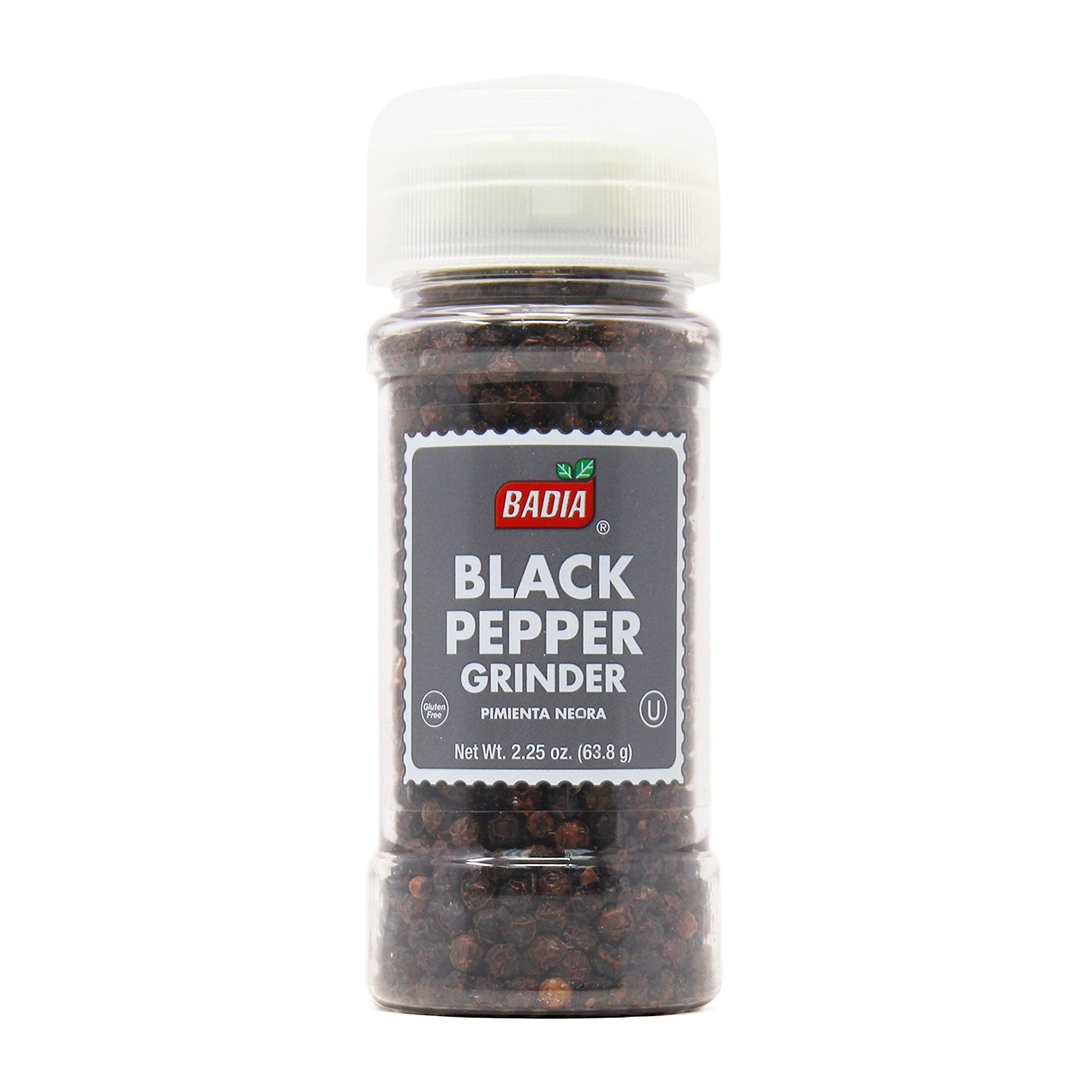 Badia Black Pepper Grinder, 2.25 oz - Freshly Ground Flavor