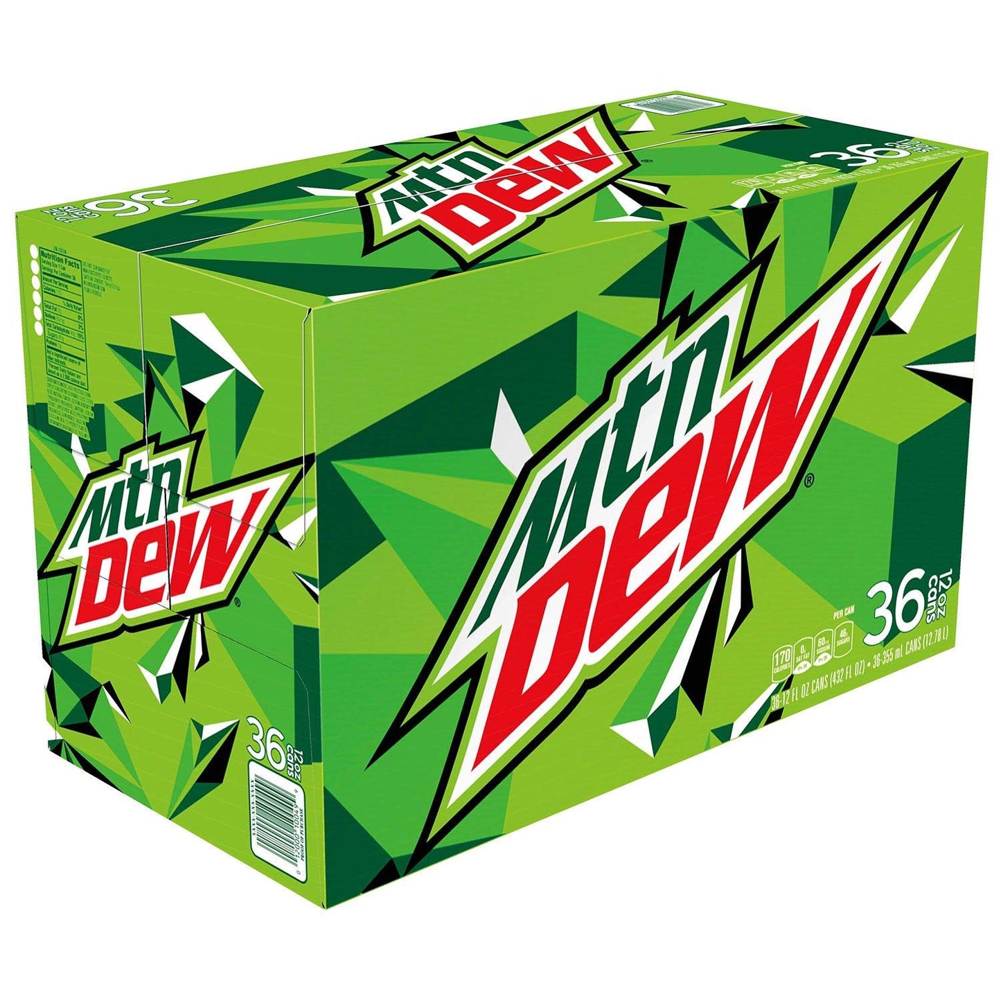 Mountain Dew 12 Oz. Cans, 36 Ct. A1