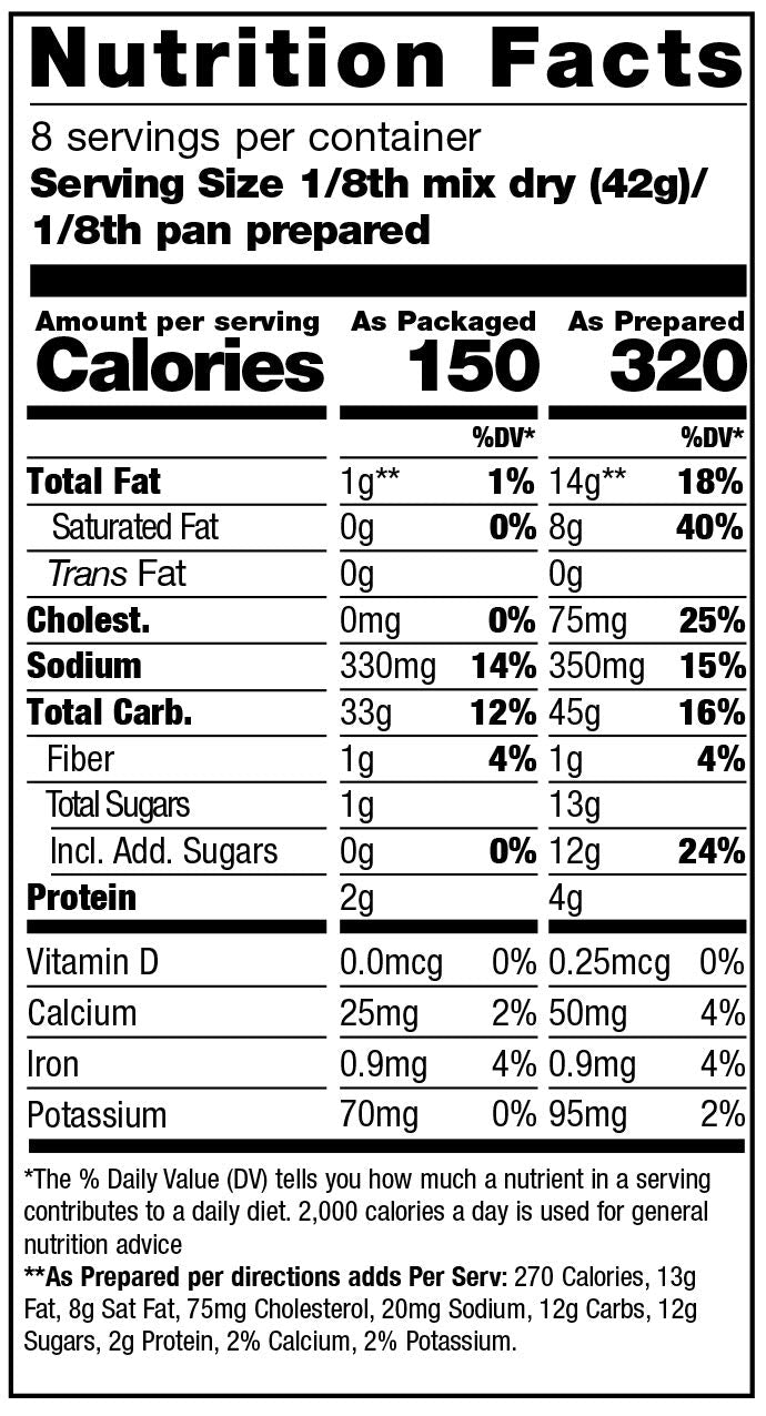 Pamela 'S Gluten Free Cornbread & Muffin Mix, Organic Corn, 12 Ounce Bag (Pack Of 6)