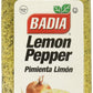 Badia Lemon Pepper, 24 Oz – Zesty Citrus & Black Pepper Blend For Seafood, Chicken, Meat, & Vegetables