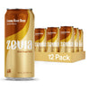 Zevia Zero Sugar Soda, Creamy Root Beer, 12-Pack, 16 Fl Oz Cans, Naturally Sweetened, Non-GMO, Gluten-Free, Vegan