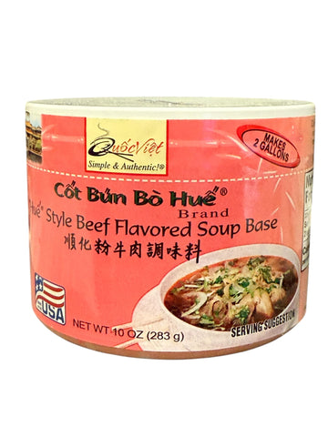 1 Pack - Hue Style Beef Base Soup - Cot Bun Bo Hue - 10 Oz per Jar - Product of USA