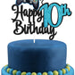 Video Game Happy 10Th Birthday Cake Topper - Video Game Boys 10Th Birthday Party Blue Cake Supplies - Game On Level Up Winner Pa