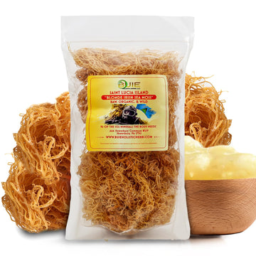 BUIE HOLISTIC HERBS Golden Irish Sea Moss, Pure Wildcrafted, Nutrient-Rich, Dr. Sebi Inspired | Pure & Natural Raw Gold Irish Su