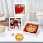 RomanticBaking Pie Boxes, 50pcs, 9x9x2.5 Inches, White, Paper, Model Wh9in50, Ideal for Chocolates, Cookies, and Cakes
