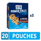 Nutri-Grain Power-Fulls Soft Baked Oat Bites, Protein Snacks, Whole Grain, Chocolate Chip (5 Boxes, 20 Pouches)