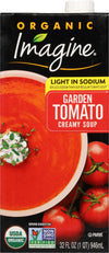 Imagine Light in Sodium Organic Creamy Garden Tomato Soup 32 oz