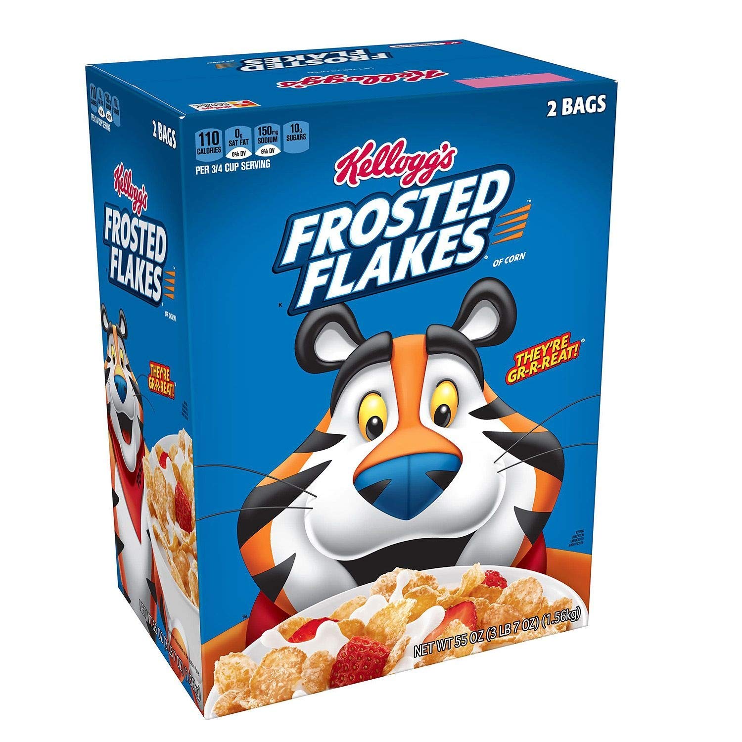 Kellogg'S Frosted Flakes Cereal (55 Oz.)