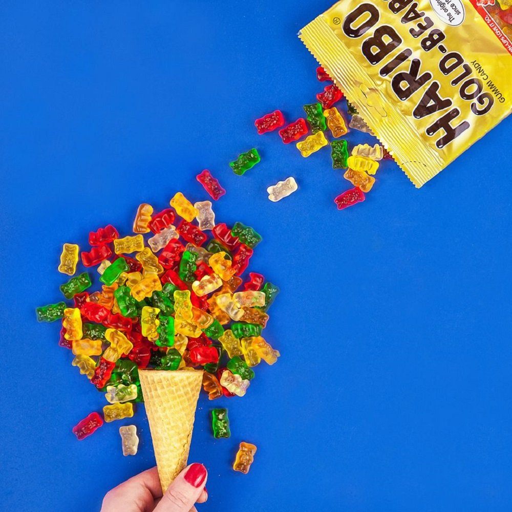 Haribo Gummi Candy, Original Goldbears, 8 Oz. Bag
