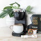 Better Buzz Best Drink Ever Vanilla Latte Single Serve Coffee Maker Kit 24Ct.,12 Medium Roast Coffee Pods (Buzz Life) & 12 Vanil