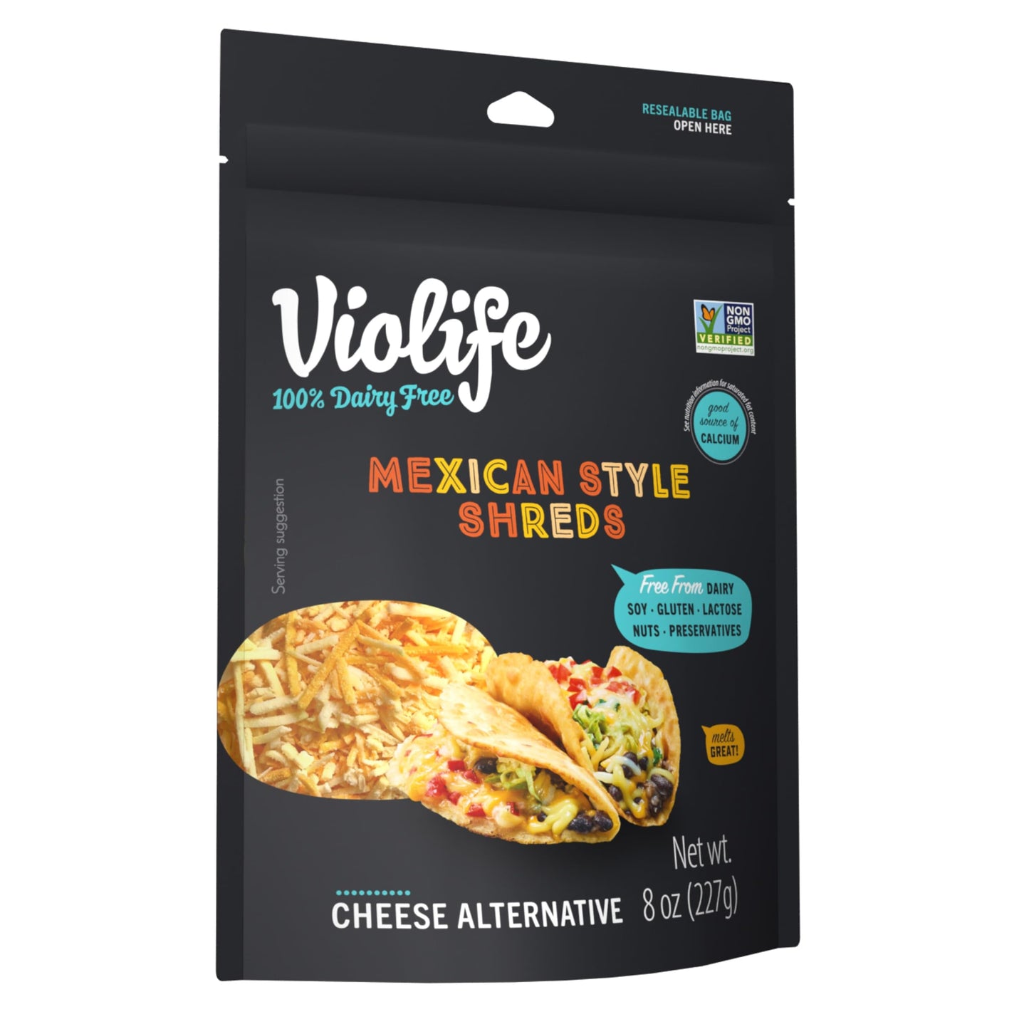 Violife Just Like Mexican Shreds, Vegan, 8 oz Bag