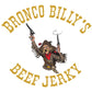 Bronco Billys Beef Jerky Spirit-Inspired Flavor Soaked Half Pound Jar - 8Oz - New Jar Design