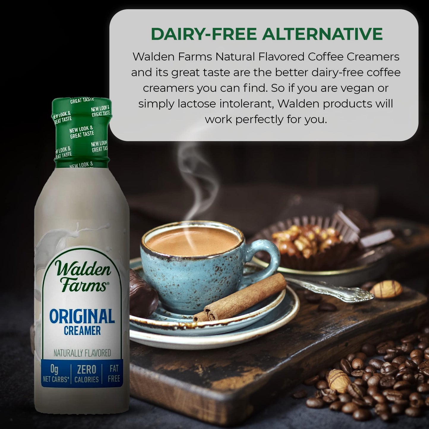 Walden Farms Creamers (12 Fl Oz (Pack Of 2), Original Coffee)