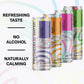 Mood Enhancing Relaxation Drink - Calming Kava Drink - Mucuna Pruriens - Stevia - Gluten Free - Low Calorie - Non fermented-style flavoric Mocktails - Variety Pack - 12 Cans