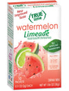 True Lime, Watermelon Limeade Drink Mix 10 packets (Pack of 4)