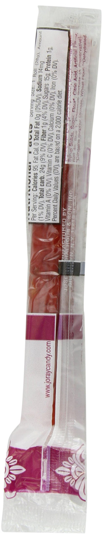 Joray Fruit Roll, Raspberry, 0.75-Ounce (Pack of 48)