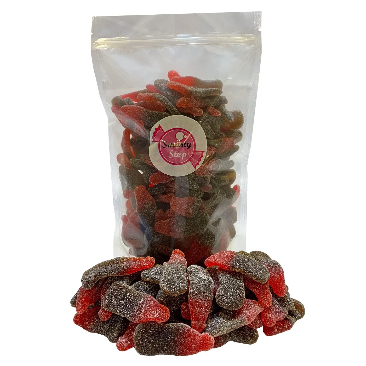 Smarty Stop Sour Cola Bottle Gummy Candy (2.5 Pound (Pack Of 1), Cherry)