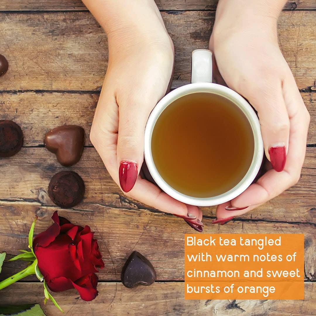 Good Earth Herbal & Black Tea, Sweet & Spicy, 18 Count Tea Bags (Pack Of 6) (Packaging May Vary)