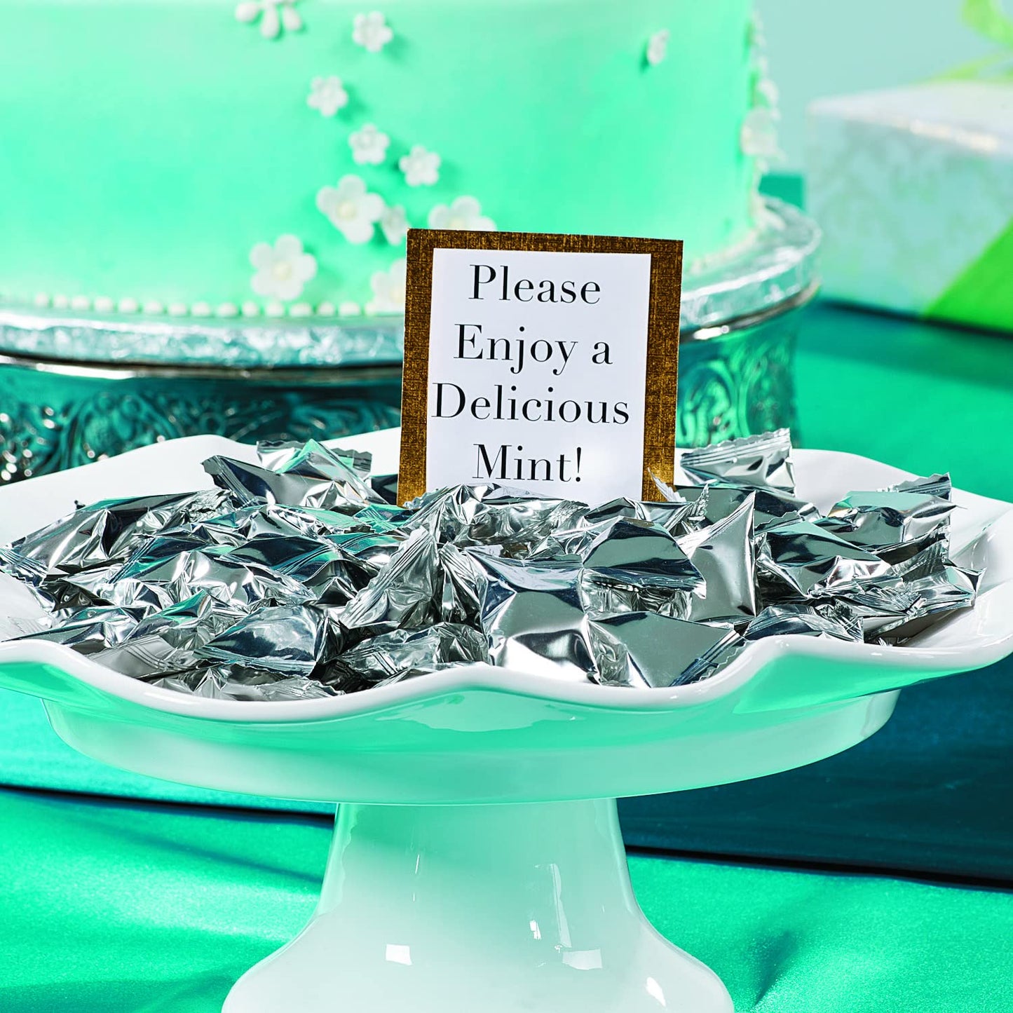 Classic Buttermint Candy (Bulk Set Of 104 Individually Wrapped Mints) Great For Parties, Weddings, Grand Events And Businesses,