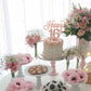 YCTHUNFISH 16th Birthday Cake Topper Black Glitter Number 16 Rose Gold Bamboo Decorations