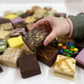 Valley Fudge Chocolate Walnut Artisan Fudge, Fresh Gourmet Candy, Half Pound Package