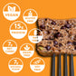 Feel Vegan Protein Bars - Keto, Gluten Free, Organic, 15g Protein - Dairy Free, Low Sugar - Variety Pack (6 Flavors, 6 Pack)