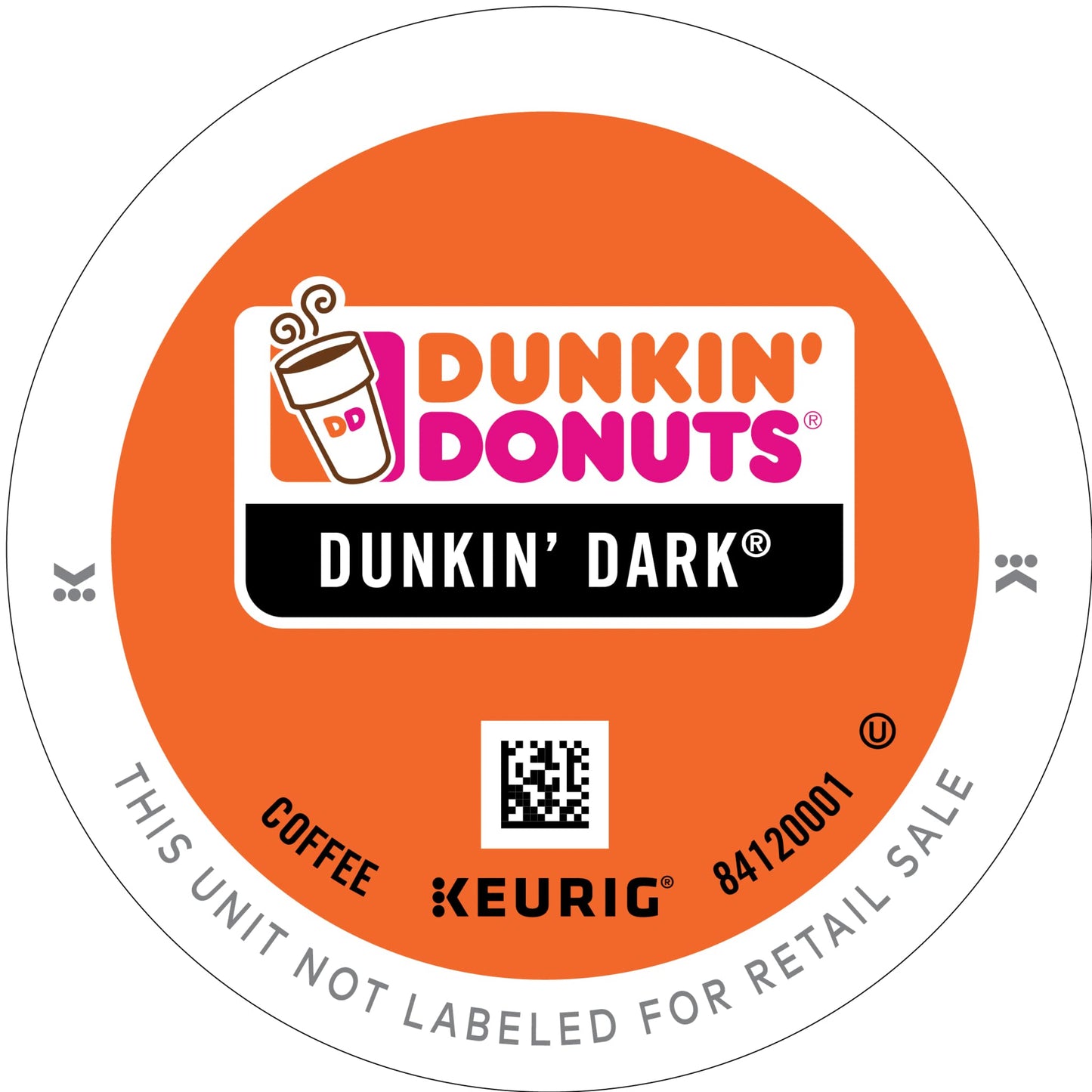 Dunkin Donuts Dark Roast Coffee K-Cups for Keurig, 32 Count, Model VC-a3-46133