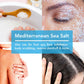 All Goods Mediterranean Sea Salt Grinder Refill, Coarse Gourmet Rock Salt, 8 oz