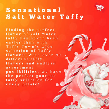 Taffy Town Candies- Pineapple | Gourmet Taffy| Nougat-Style Candy| Soft & Delicious| Sumer Snack Treats| Party Good Candies| 2.5
